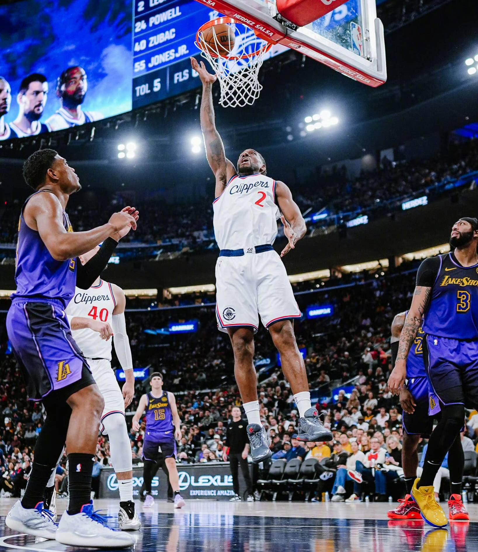 包含湖人主场绝杀奇才，公牛取得五连胜的词条