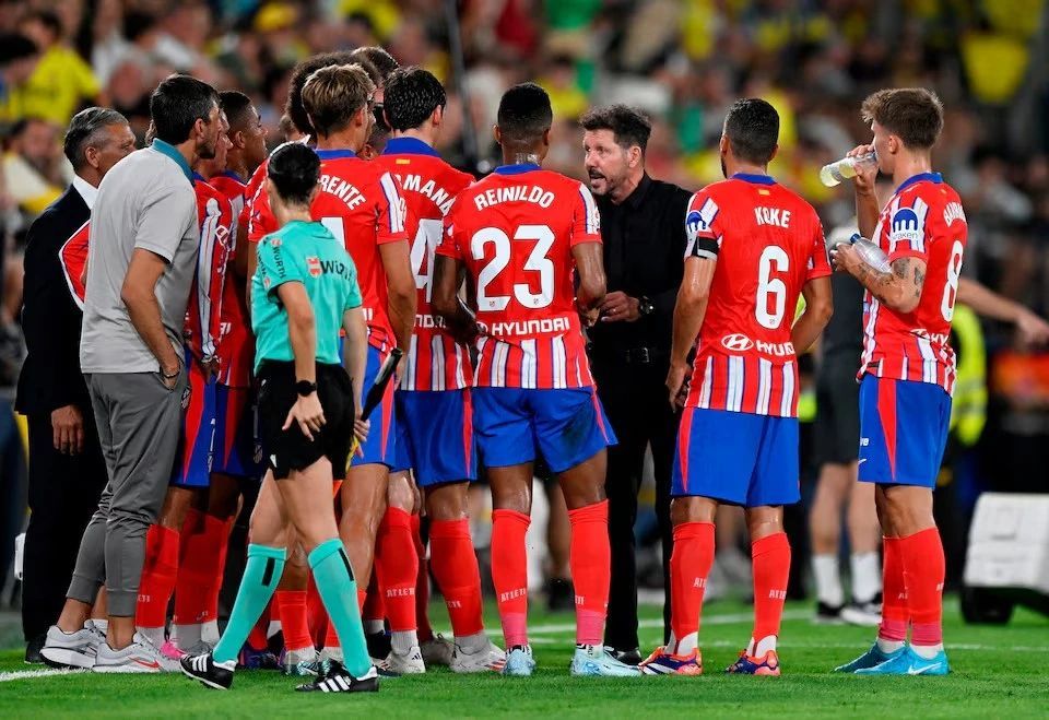 马竞中场因伤下场，球队实力受损的简单介绍